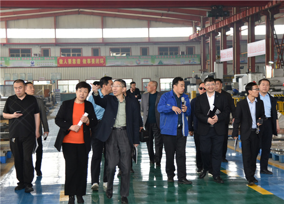 市企聯領導專家蒞臨我廠參觀考察指導工作